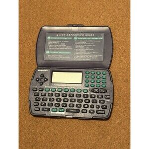 Sharp Electronic Organizer Calculator - EL-6710S